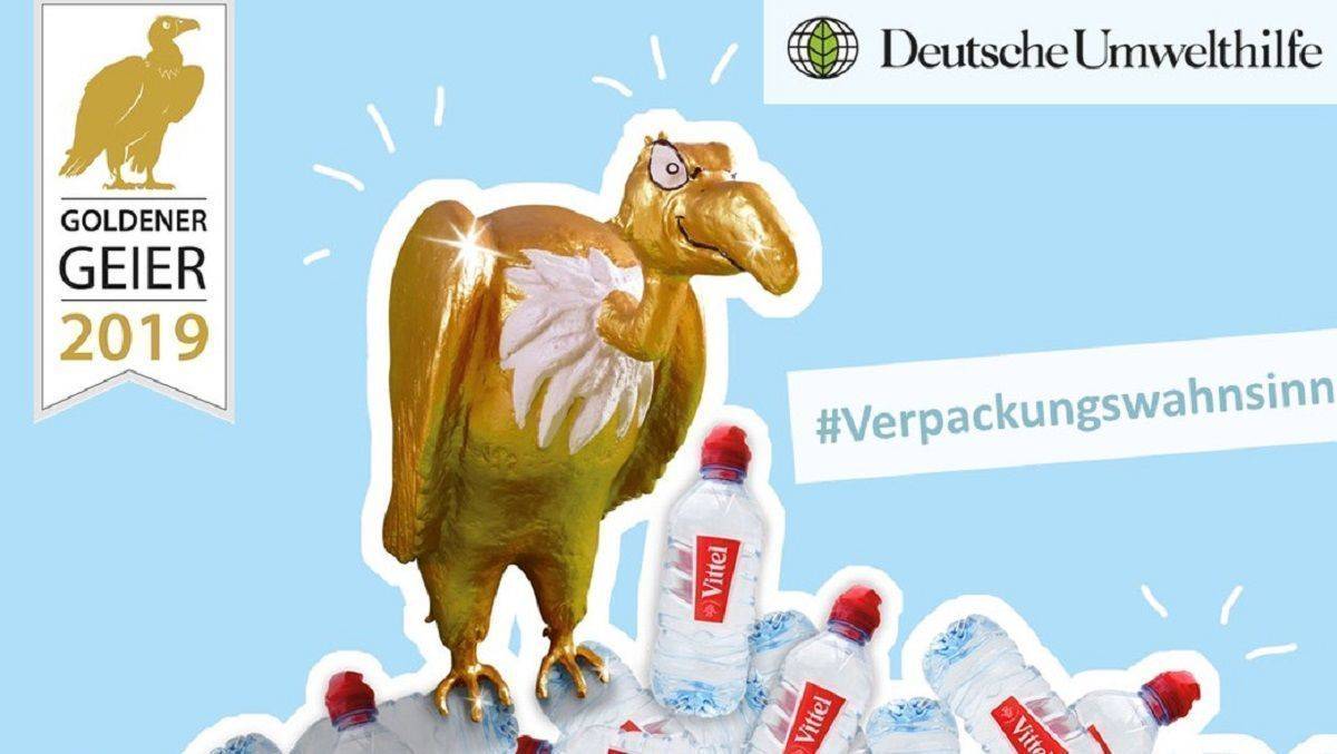 Die Einweg-Plastikflaschen von Nestlé sind der "Gewinner". 