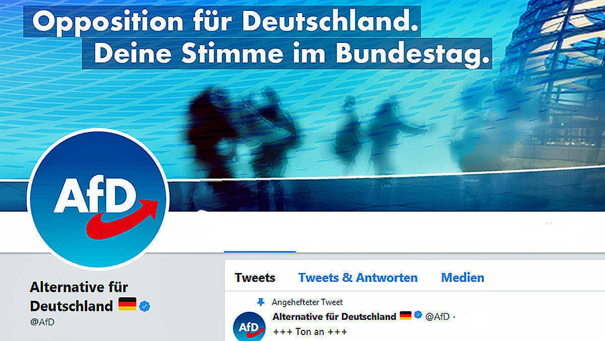 Social Media spielt in der neuen PR-Strategie der AfD eine große Rolle.