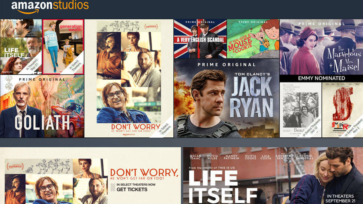 Amazon verfügt schon über ein eigenes Filmstudio.