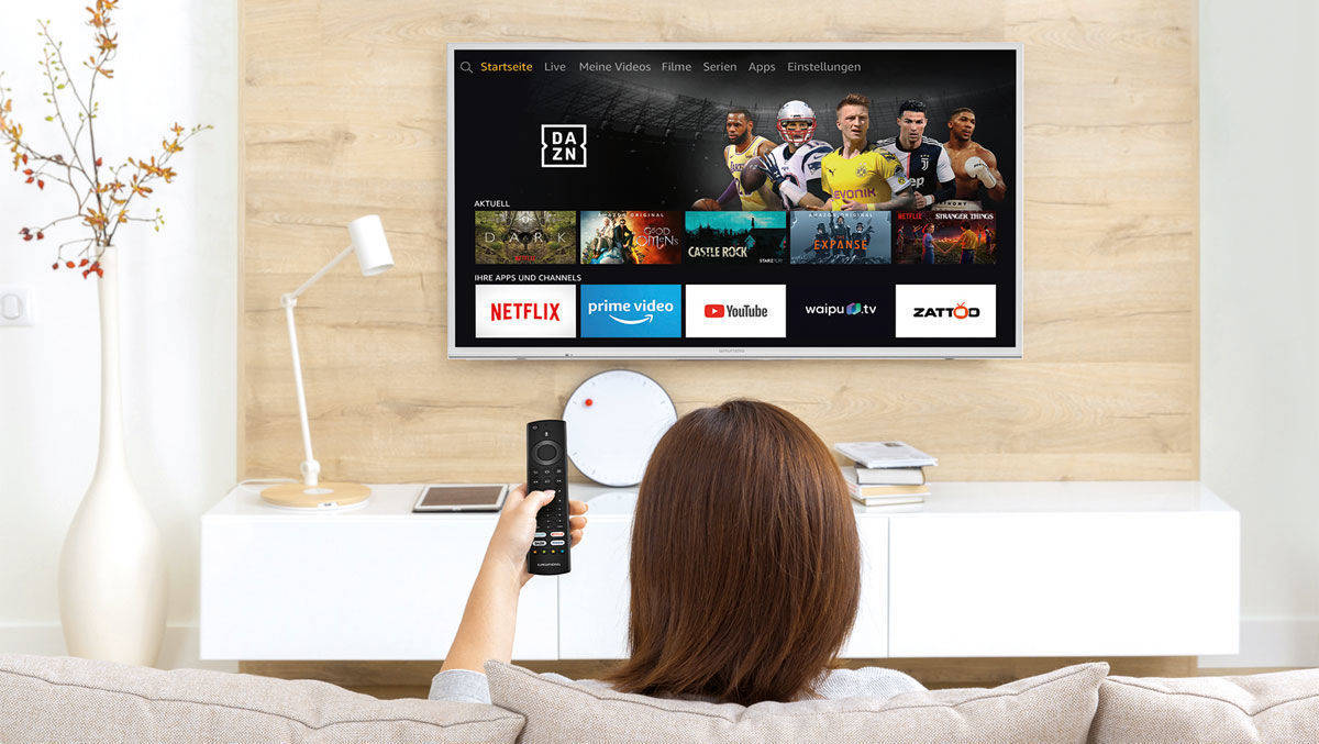 Amazon Fire TV gibt Zugang zu Streaming- und Web-Angeboten.