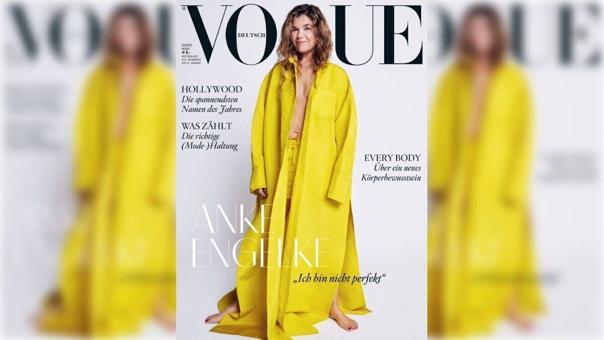 Das März-Cover der Vogue mit Ange Engelke.