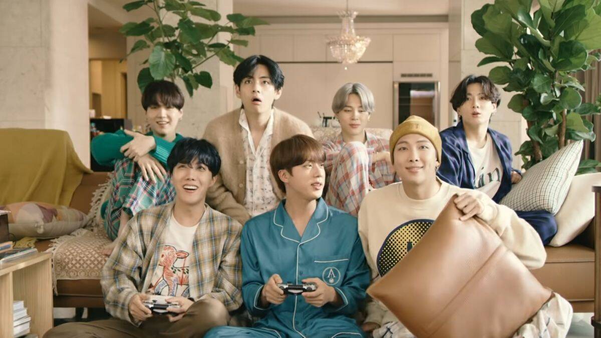Die beliebte K-Pop-Band BTS.
