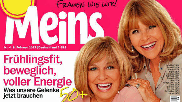 Bauer spannt prominente Frauen als "Expertinnen für das Leben 50plus" für die Zeitschrift "Meins" ein.