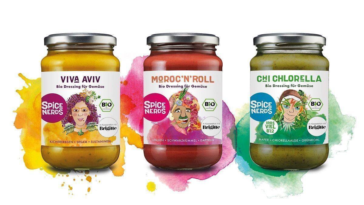 Diese drei Dressings sind in Kooperation mit Brigitte entstanden.