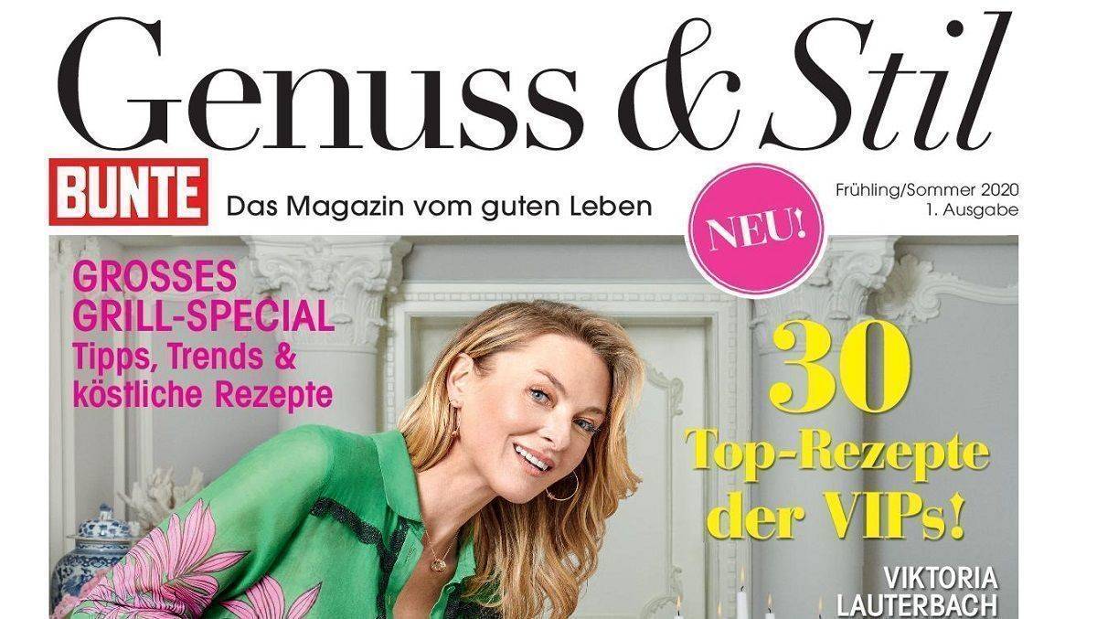 Am 20. Mai erscheint die erste Ausgabe von Bunte Genuss & Stil.