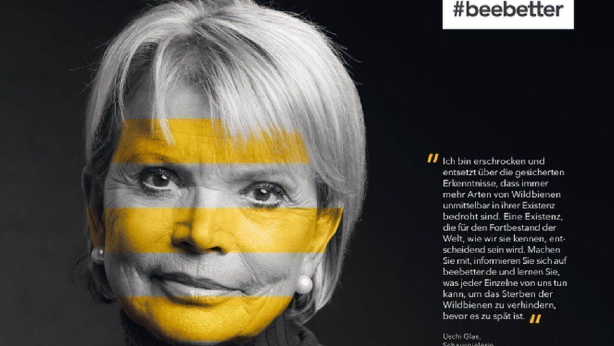 Schauspielerin Uschi Glas ist ein Gesicht der Kampagne.