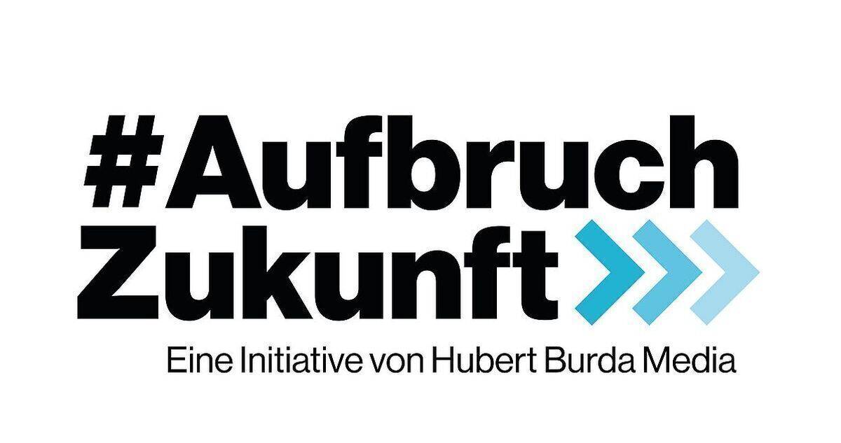 Unter dem Motto #AufbruchZukunft bündelt Burda eine Vielzahl von Aktionen.