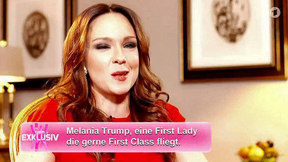 Kabarettistin Carolin Kebekus gibt in der neuen Ausgabe von "Pussy Terror TV" in der ARD die neue First Lady Melania Trump. Prädikat: witzig!