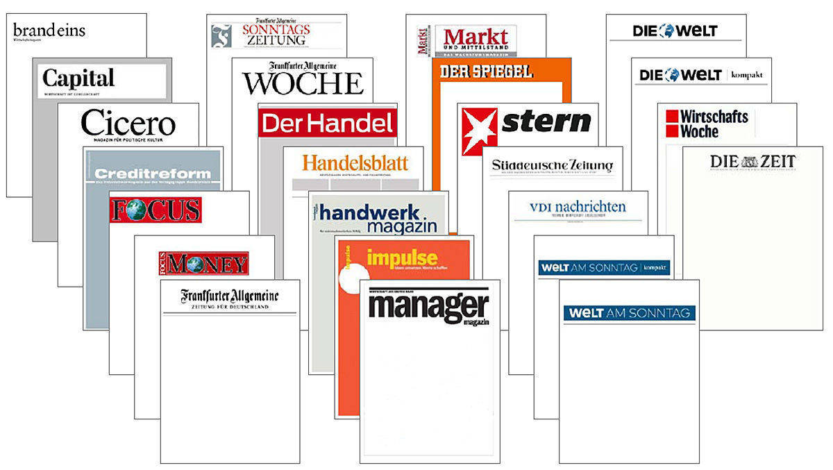 Meinungsführer: Printmarken und digitale Angebote haben laut LAE 2018 eine hohe Relevanz bei der Chefriege.