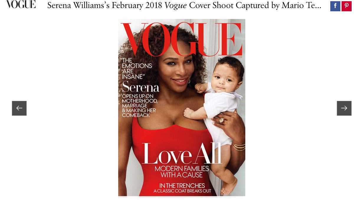 Die Februar-Ausgabe der Vogue USA mit einem Shooting von Mario Testino mit Serena Williams war längst fertig, als die Times Anschuldigungen gegen den Starfotografen veröffentlichte.