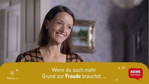 Freude bei Rewe: Der Test mit Emotional Video Tagging läuft.