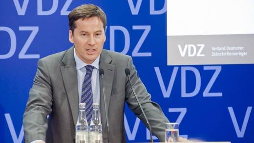 Stephan Scherzer, Hauptgeschäftsführer des VDZ