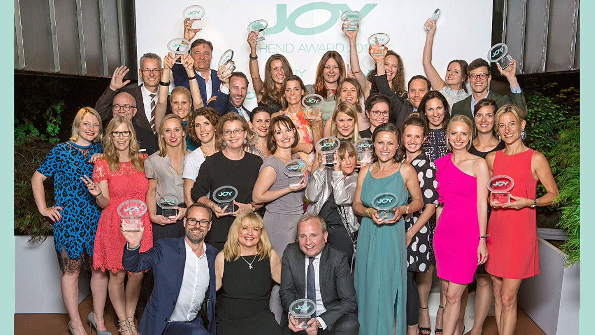 21 Marken wurden dieses Jahr mit dem 11. "Joy Trend Award" für trendige Marken der Generation Y ausgezeichnet.