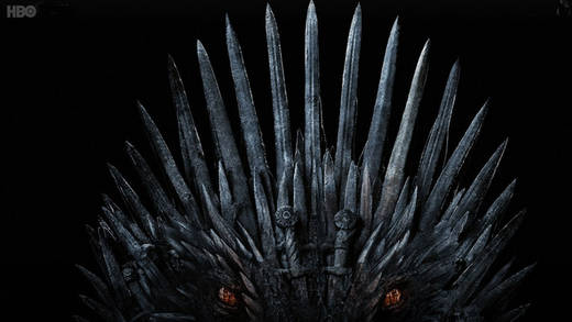 Der eiserne Thron, Objekt der Begierde in der Fantasyserie "Game of Thrones".