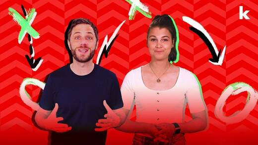 Christoph "Danne" Dannenberg und Laura Knöll sind die Gesichter des Kicker auf TikTok.