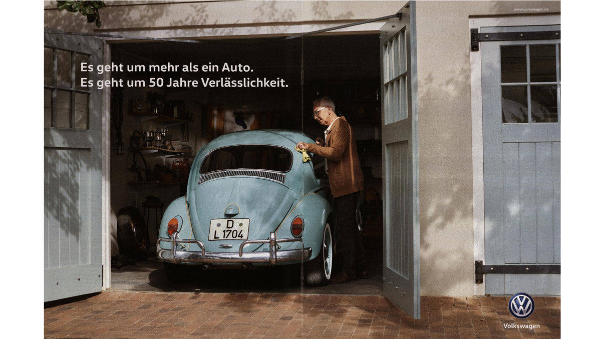 Sympathiepunkte lassen die Kunden offenbar Vertuschungsversuche vergessen: VW landet ganz oben im Kreativtracking B4T.