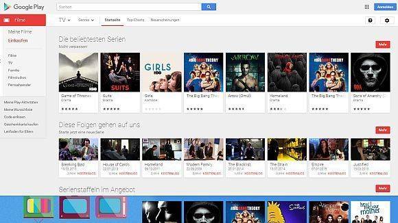 Google greift mit TV-Serien den Rivalen Apple und den Dienst iTunes an: Für den deutschen Markt hat sich der Internetkonzern unter anderem mit HBO geeinigt.  