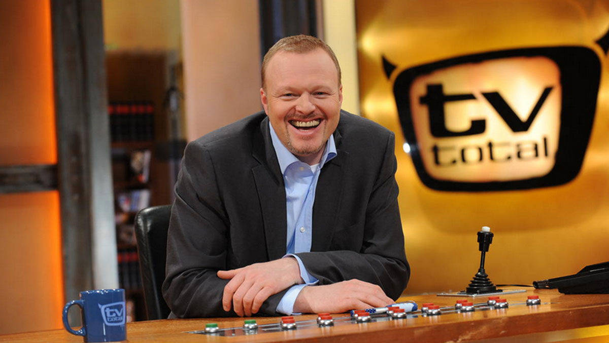 Stefan Raab (hier als Moderator von "TV Total" auf ProSieben) lässt sich wieder blicken: Im September auf der Bits& Pretzels in München.