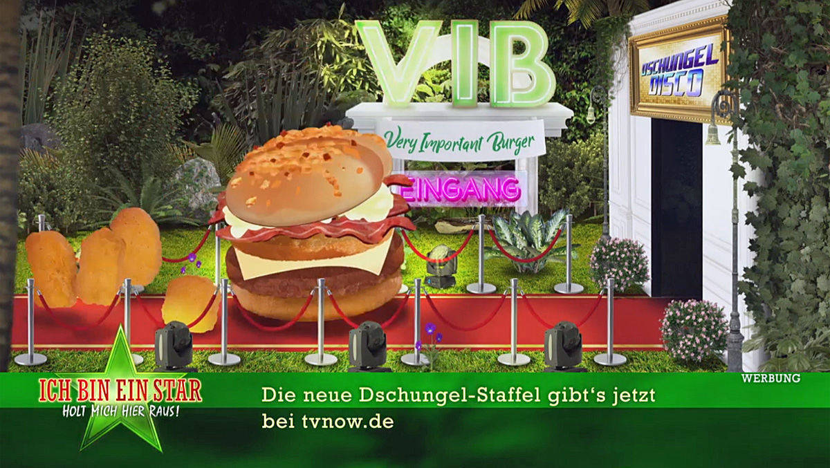 Eines der McDonald's-Werbemotive, das der fleißige IBES-Fan in den kommenden zwei Wochen bei RTL erblicken wird.