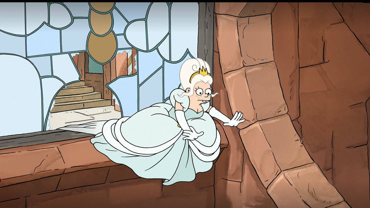Prinzessin Bean flieht vor der eigenen Hochzeit und ist auch sonst recht emazipiert. 