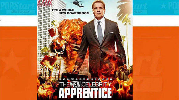 Arnie sucht jetzt "The Celebrity Apprentice" bei NBC. Donald Trump findet, dass er das nicht gut macht.