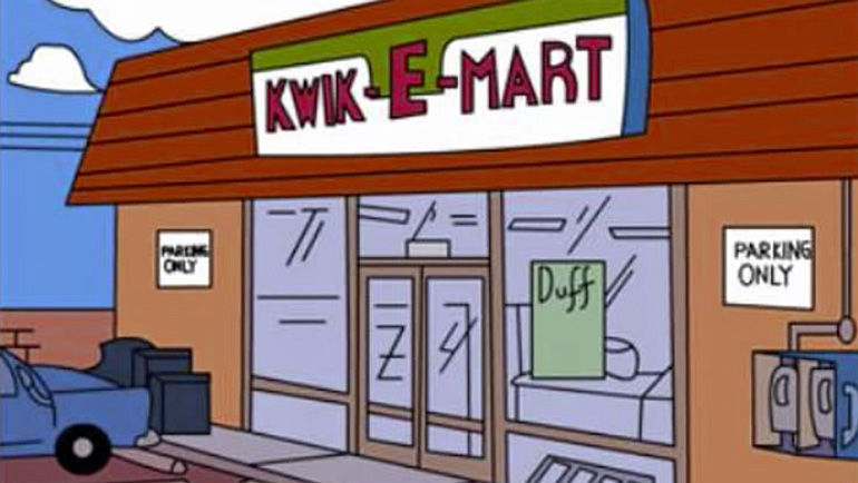 Einkaufen Im Cartoon Supermarkt Der Simpsons W Amp V