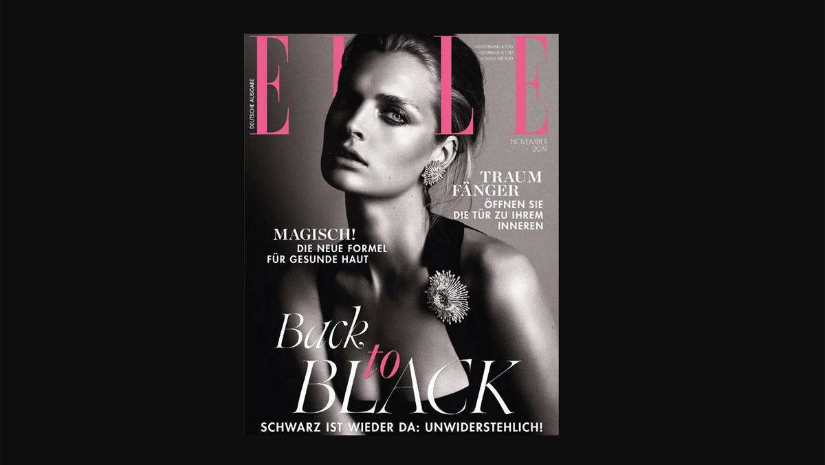 Das Cover der viel kritisierten deutschen "Elle"-Ausgabe.