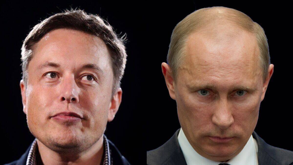 Elon Musk fordert Vladimir Putin zum Zweikampf.