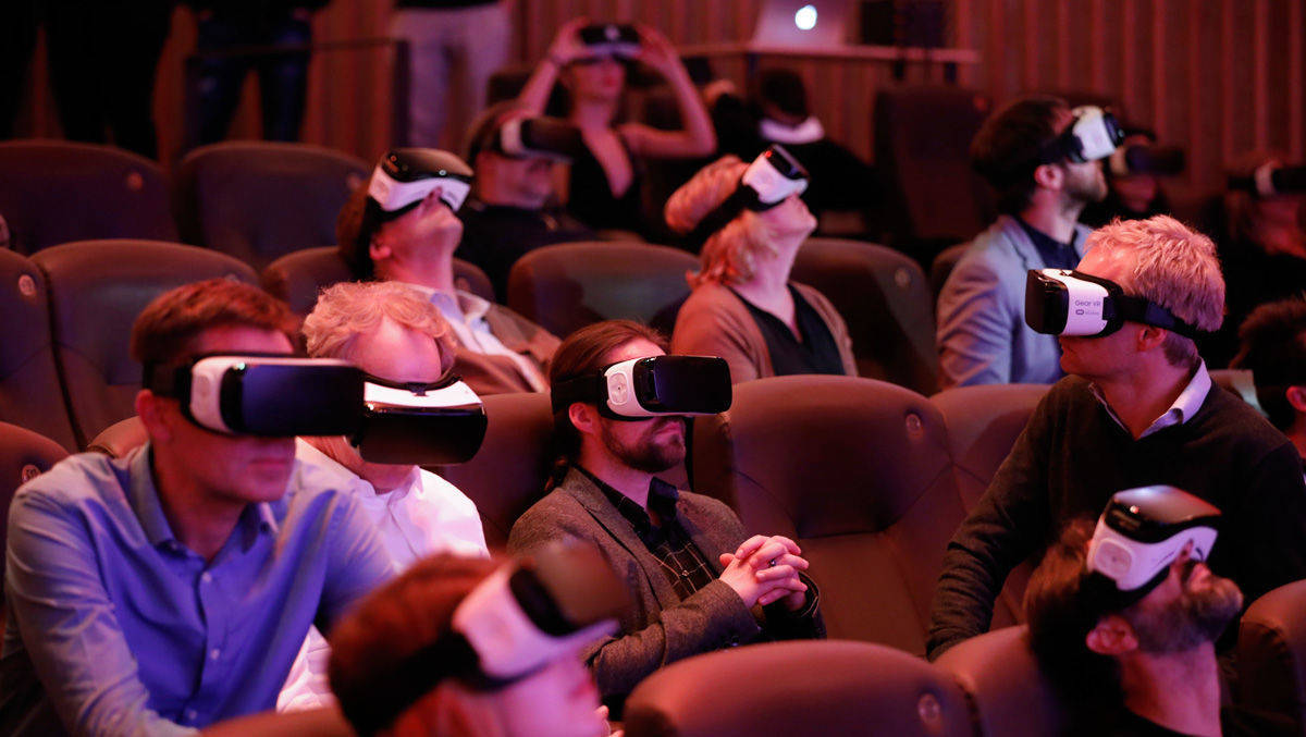 Der Virtual-Reality-Spot war Teil eines 15-minütigen Entertainmentpakets im Vorprogramm.