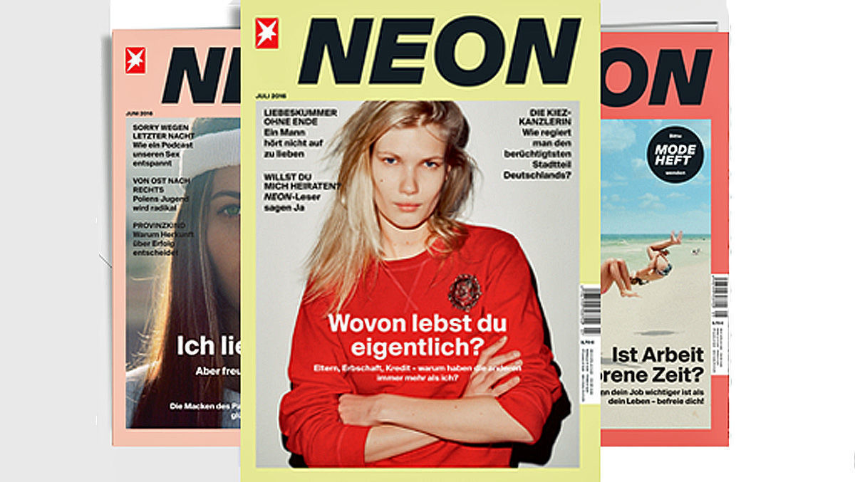 g+j stellt die zeitschrift neon ein w&v Küchenzauber Zeitschrift Eingestellt ~ g+j stellt die zeitschrift neon ein w&v