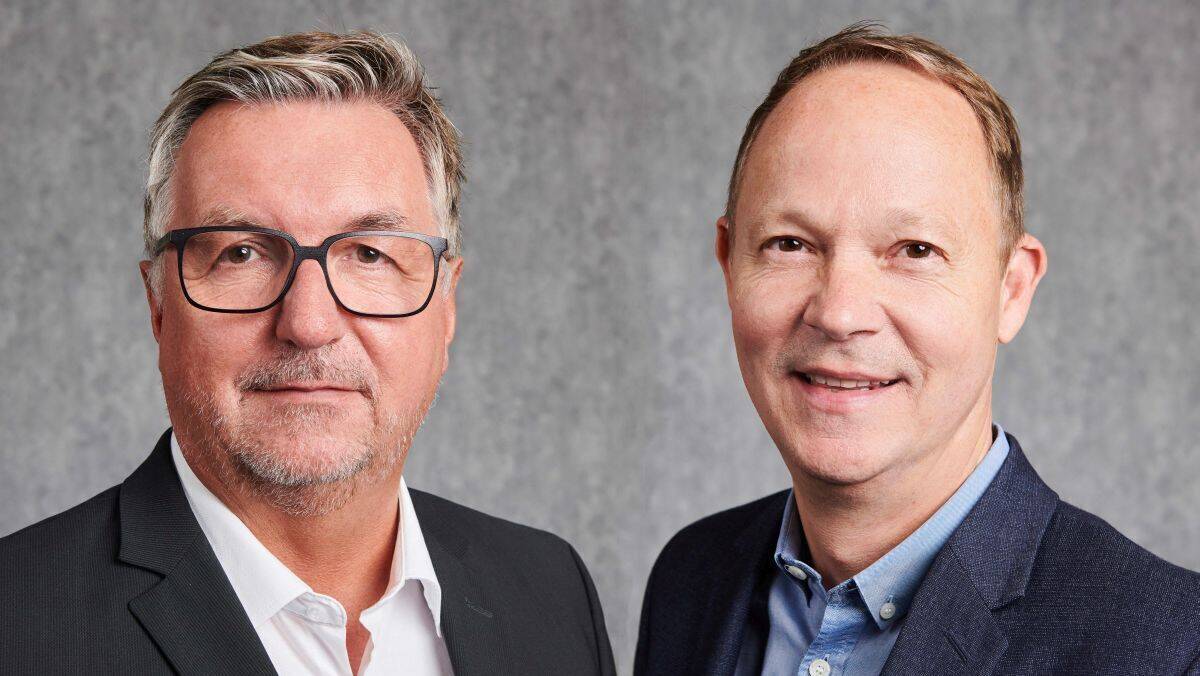Mark Schrader (l.) und Marco Graffitti bilden die Doppelspitze des neuen Unternehmens.