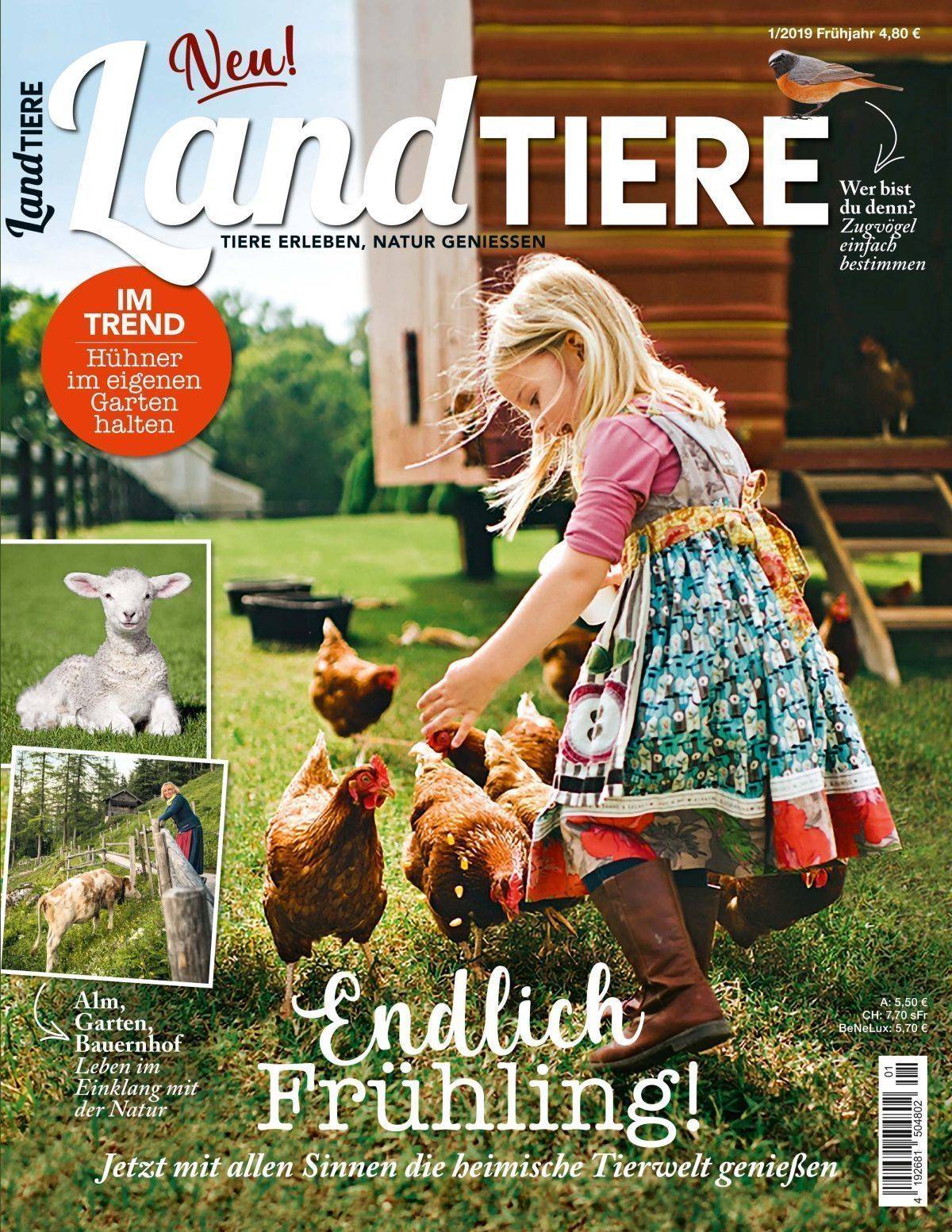 Das Cover des neuen Nutzwert-Magazins "Landtiere"