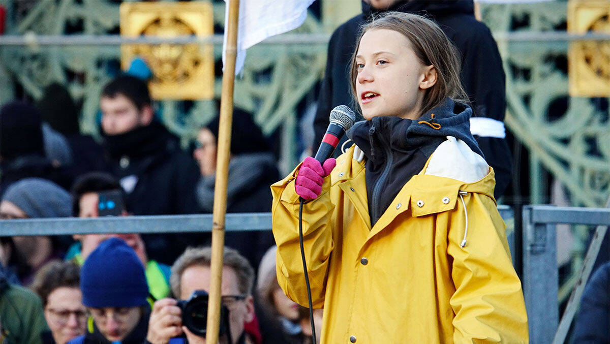 Von Greta Thunberg wird erwartet, selbst klare Schritte zu formulieren.