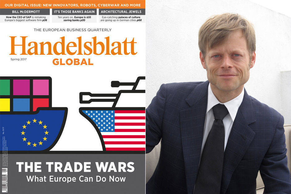 Andreas Kluth wird zum 1. April neuer Chefredakteur des soeben überarbeiteten "Handelsblatt Global".