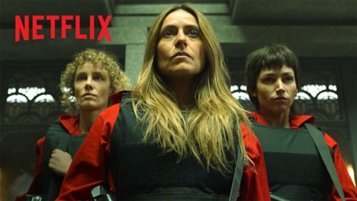 Netflix bläst zum Finale für "Haus des Geldes" W&V
