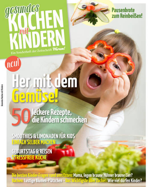 "Warum"-Sonderheft zum Kochen mit Kindern.