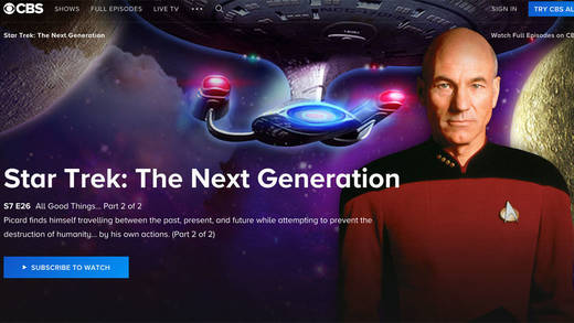 Star Trek läuft bei CBS - mit Captain Picard. Nun geht die Reise weiter.
