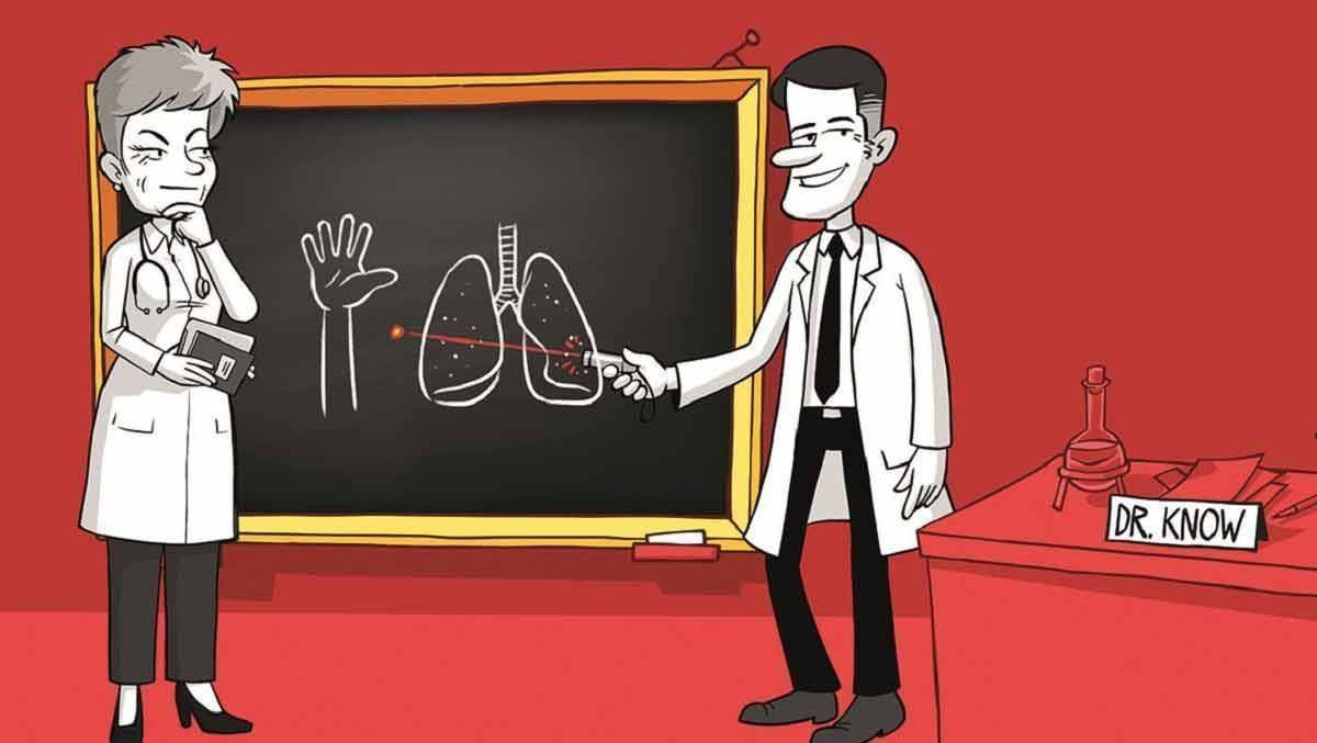 Dr. Know vermittelt Grundlagenwissen und Präventionstipps.
