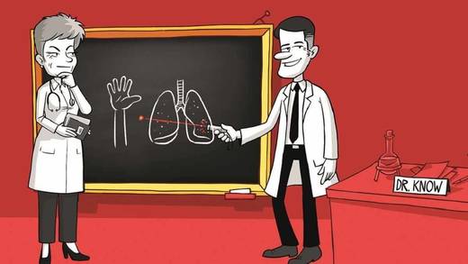 Dr. Know vermittelt Grundlagenwissen und Präventionstipps.