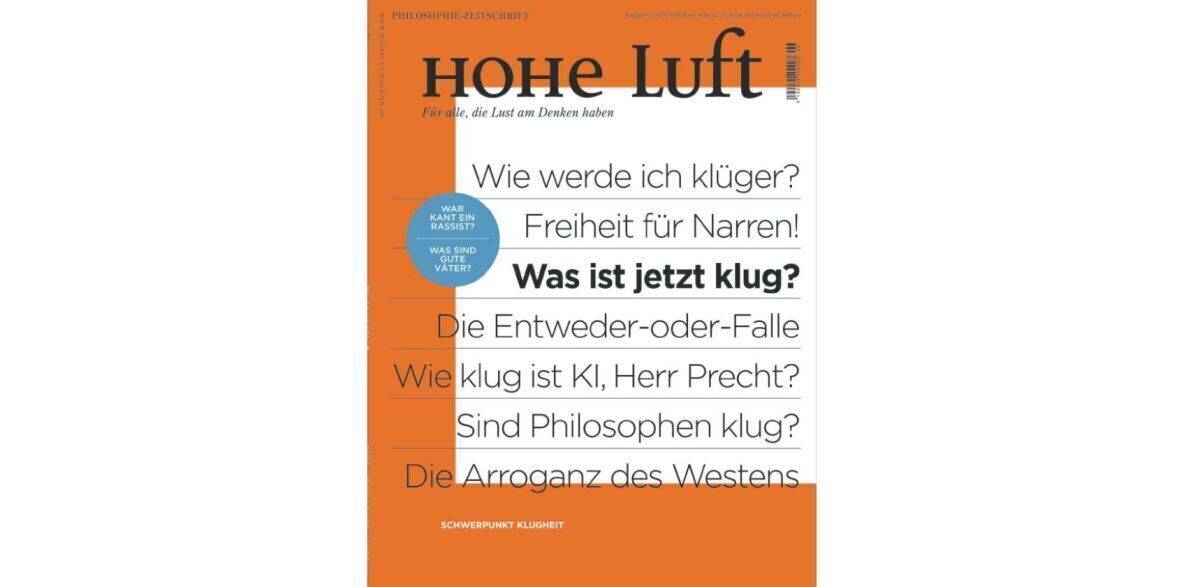 Hohe Luft: künftig Alltags- und Typo-lastiger.