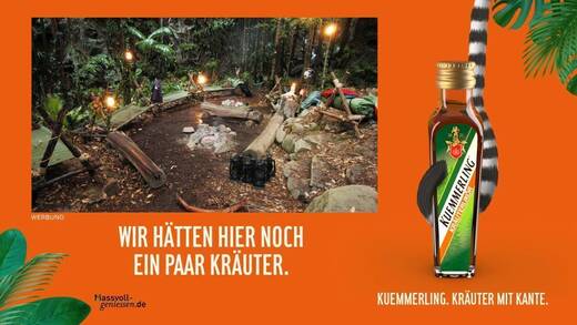 Kuemmerling zieht zum ersten Mal in den Dschungel ein.