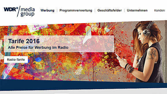 Das neue WDR-Gesetz prägt die Radio-Preisliste 2017 der WDR Mediagroup.