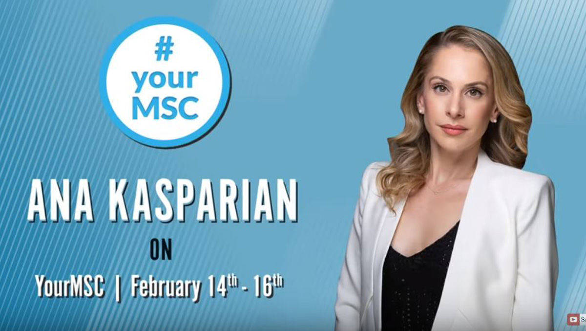 Ana Kasparian von The Young Turks war schon letztes Jahr im Youtuber-Team bei der MSC.