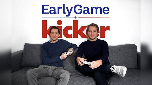 Die beiden Co-Geschäftsführer Fabian Furch (links) und Leopold Ingelheim haben Earlygame gemeinsam gegründet.