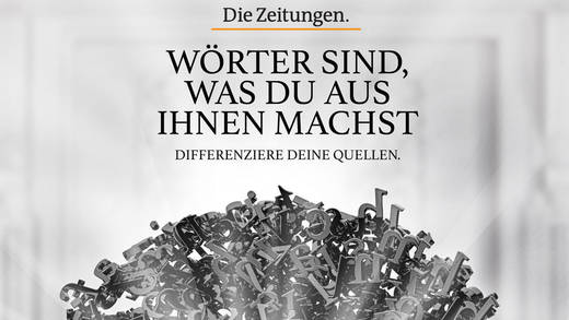 Silber für "Wörter sind, was du aus ihnen machst" von Daniel Azar.