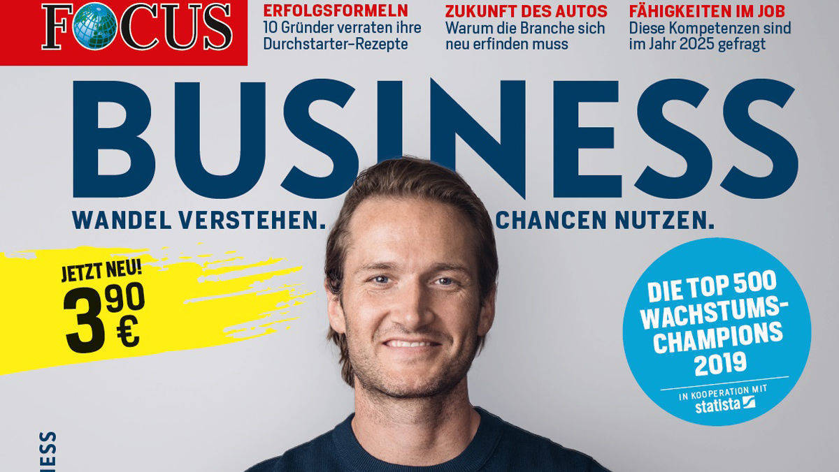 Focus Business: Neue Ausgabe setzt auf cleaneres Cover und drei Themenschwerpunkte.