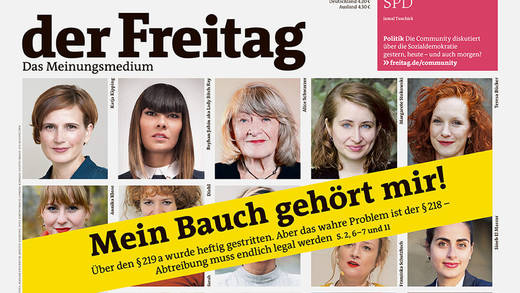 "Der Freitag" will die Diskussion nicht den Rechten überlassen.