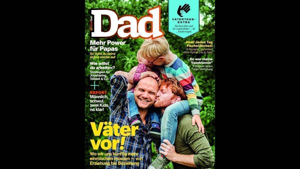 Mai-Cover von Mens Health Dad. 