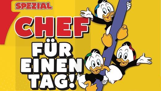 Das Micky Maus-Magazin sucht einen neuen Chef.
