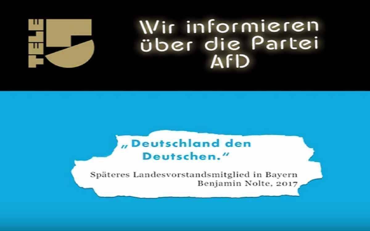 Tele5 veröffentlichte das Video in den sozialen Netzwerken.